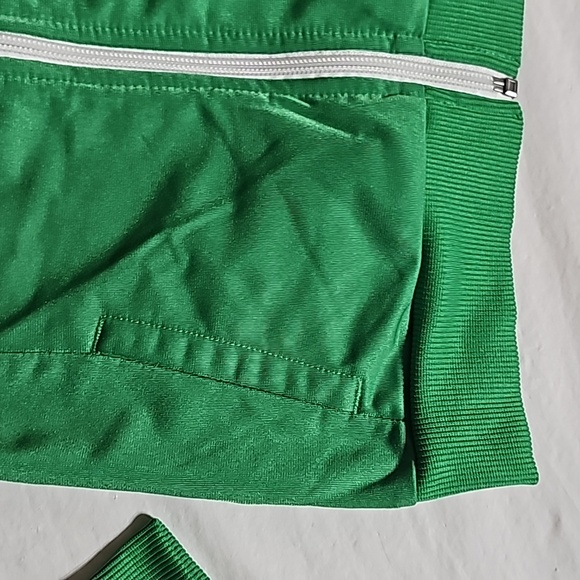 Puma Boys 4T Green Full Zipper Long Sleeve Track Jacket with 2 Pockets Used - Picture 7 of 12